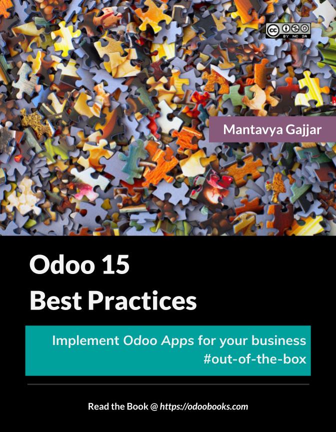 Odoo 15 Best Practices